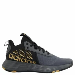 Barn adidas Ownthegame 2.0 Shoes Grey Five / Matte Gold / Core Black
