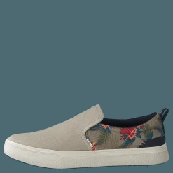 Toms Oxfd Tan Cvs/trop Pr Mn Trlt S Natural
