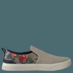 Toms Oxfd Tan Cvs/trop Pr Mn Trlt S Natural