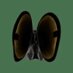 Lauren Ralph Lauren Page Burnished Leather Tall Boot Black