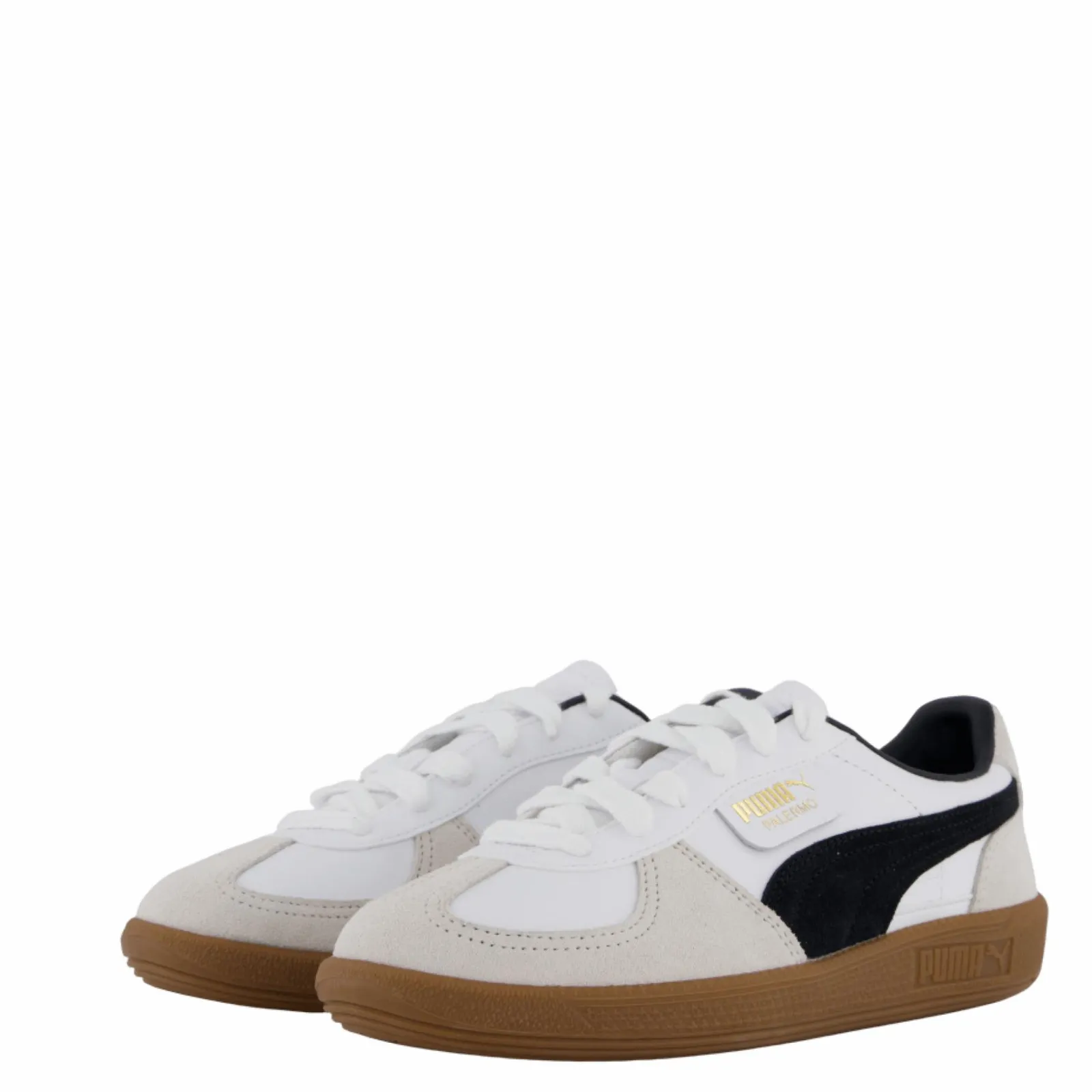 Puma Palermo White-vapor Gray-gum
