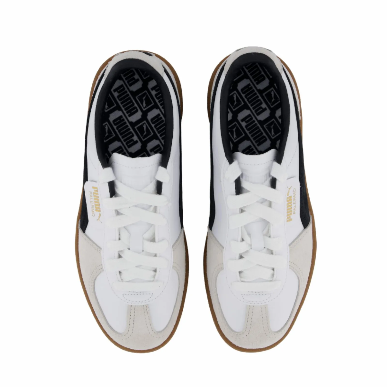 Puma Palermo White-vapor Gray-gum