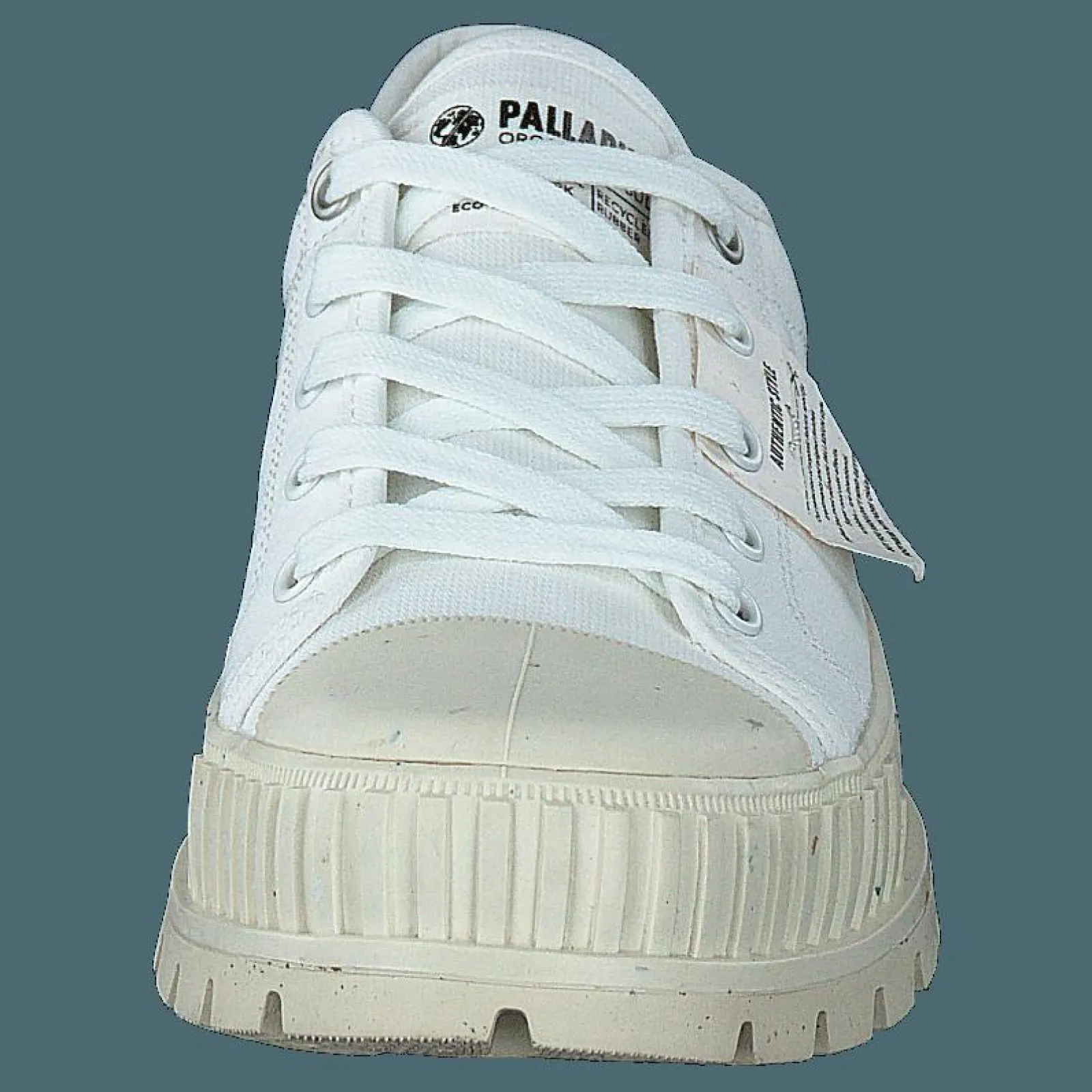 Palladium Pallashock Lo Org Star White