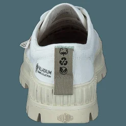Palladium Pallashock Lo Org Star White