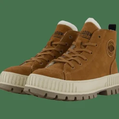 Palladium Pallashock Zip Warm Mahogany