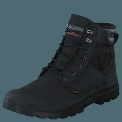 Palladium Pampa Shield Wp+ Lux Black/black
