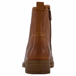 Ten Points Pandora Laced Boots Cognac