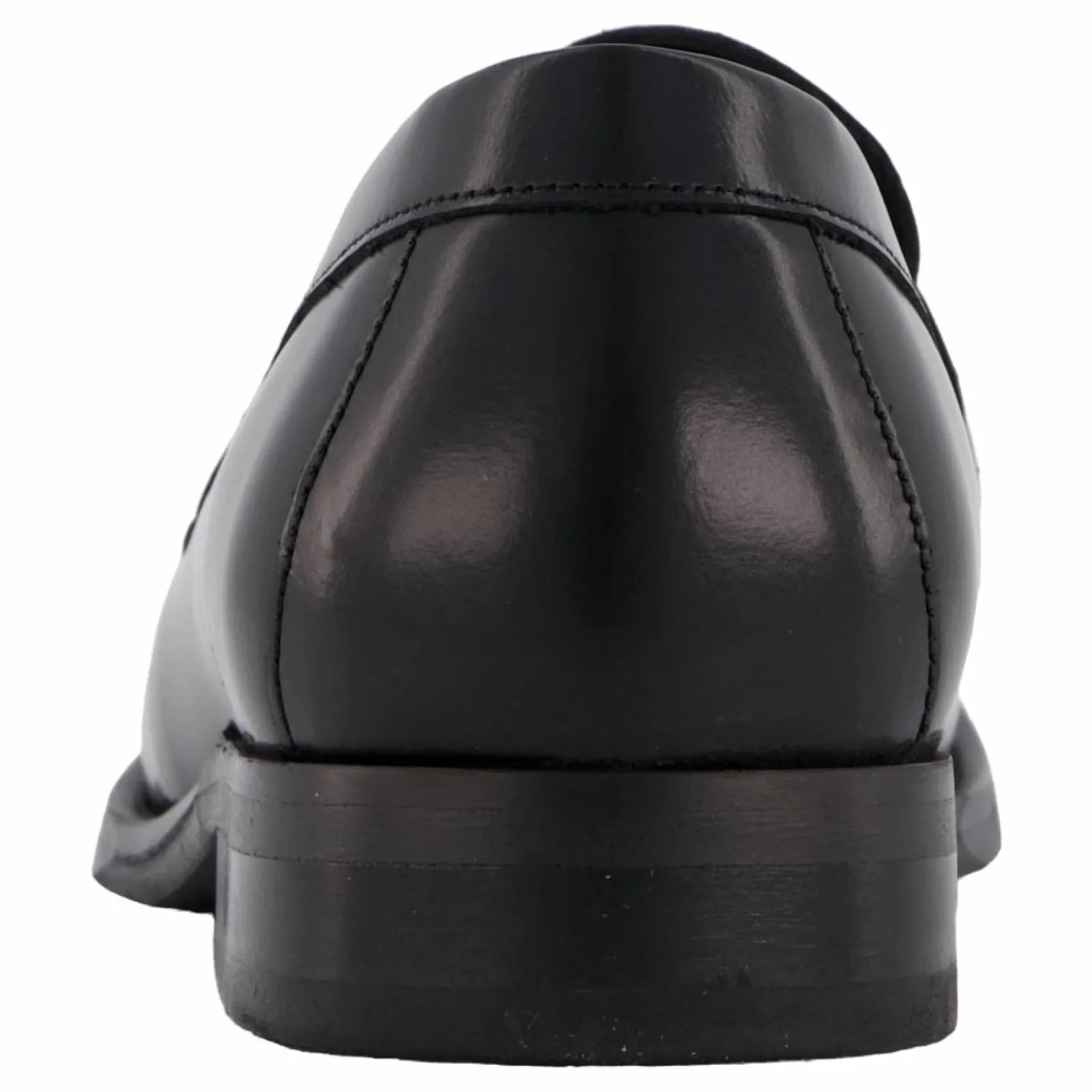 Tommy Hilfiger Party Abrasivato Leather Loafe Black