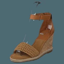 Gant Pelicanbay Wedge Sandal G224 - Fudge Caramel