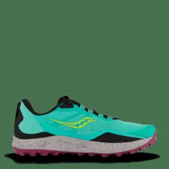 Saucony Peregrine 12 Cool Mint/acid