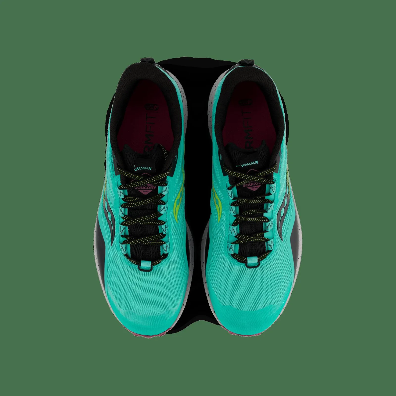 Saucony Peregrine 12 Cool Mint/acid