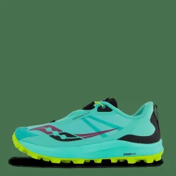 Saucony Peregrine 12 Cool Mint/acid