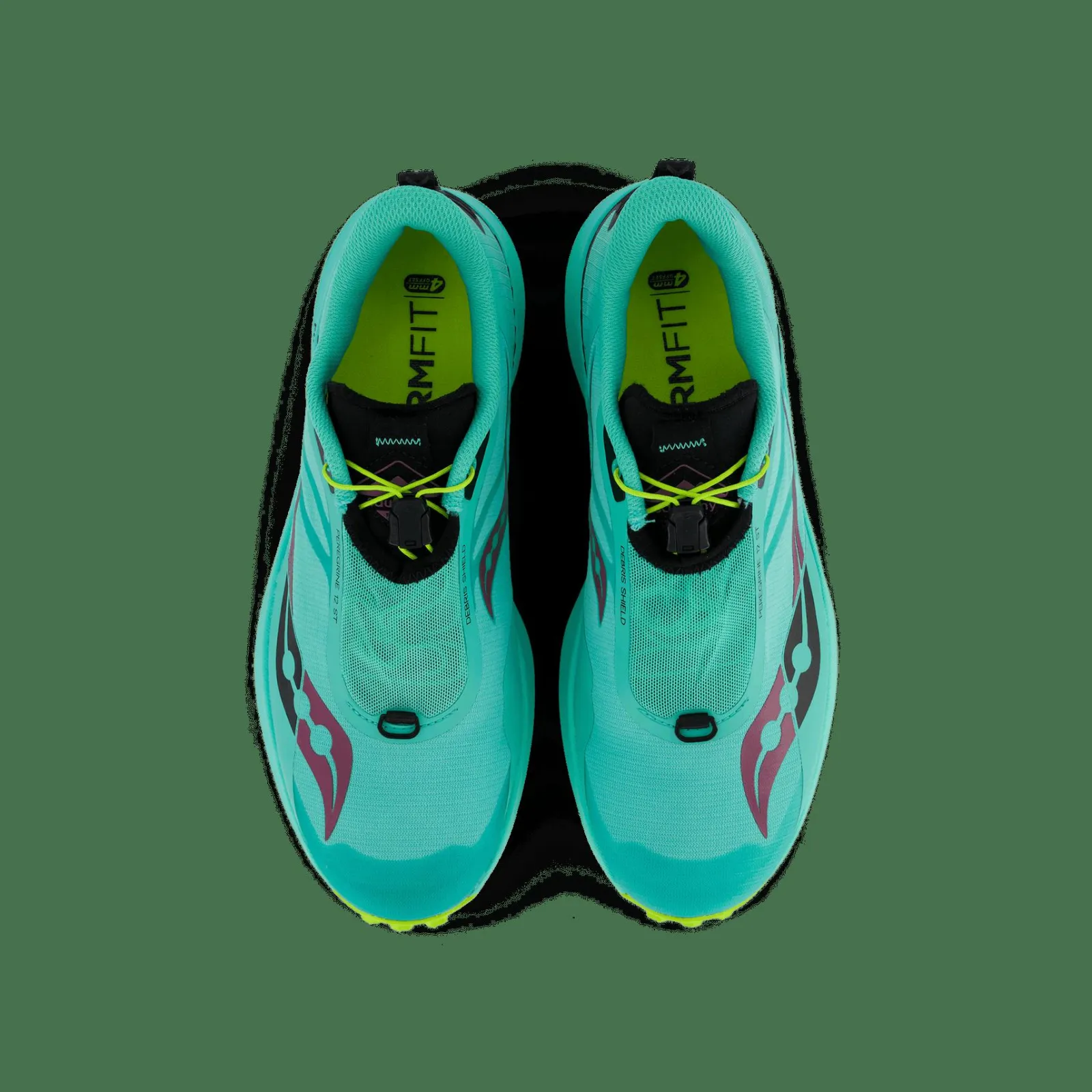 Saucony Peregrine 12 Cool Mint/acid