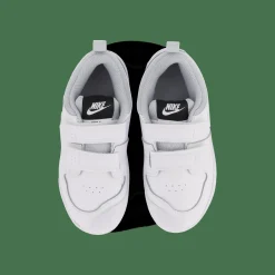 Barn Nike Pico 5 Infant/Toddler Shoes WHITE/WHITE-PURE PLATINUM