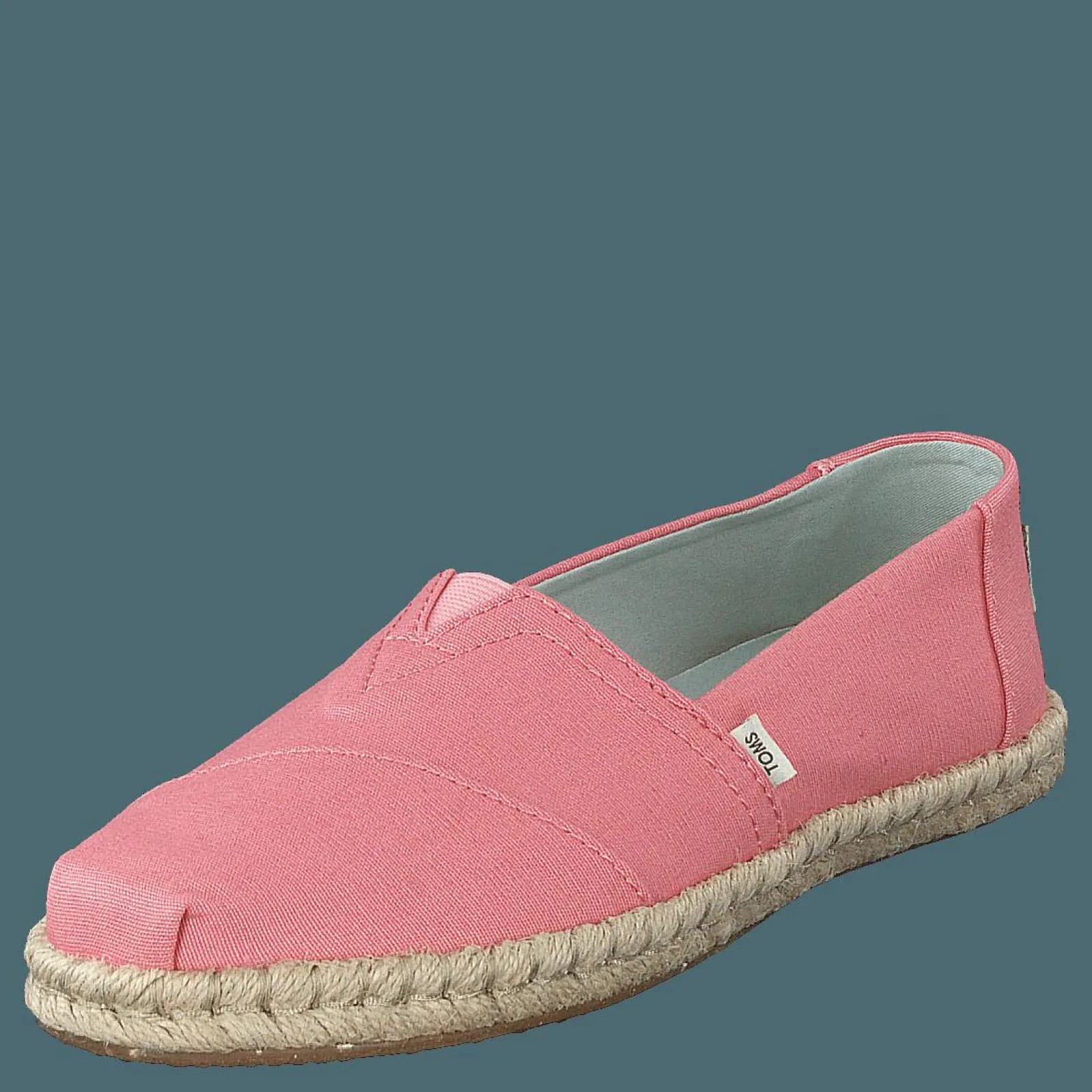 Toms Plant Dyed Rope Alprg Pink
