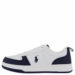 Barn Ralph Lauren Junior Polo Court Ii C-white Tumbled/navy