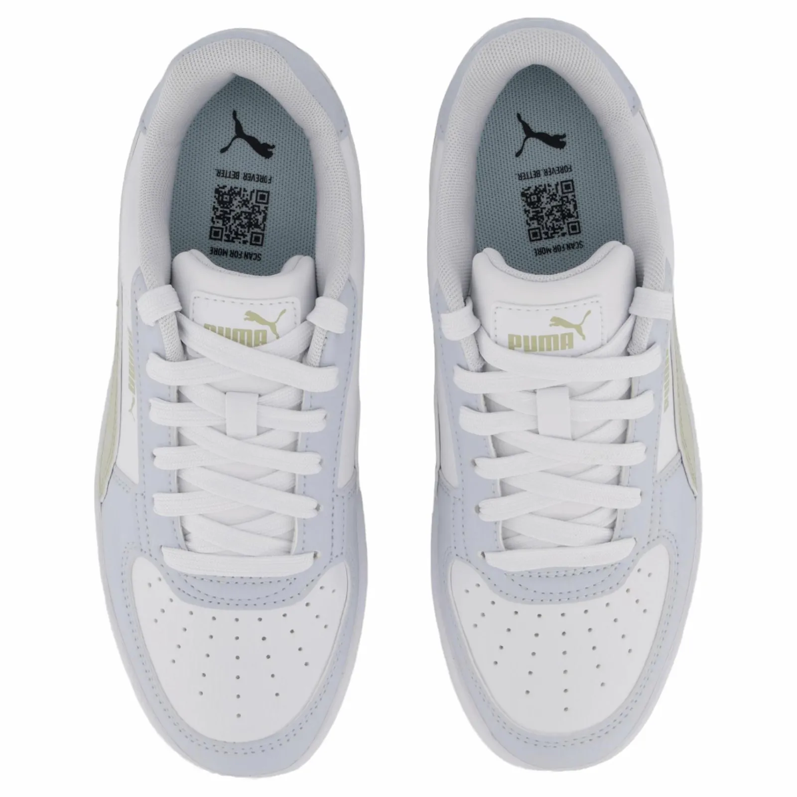 Barn Puma Caven 2.0 Jr White-desert Dust-silver