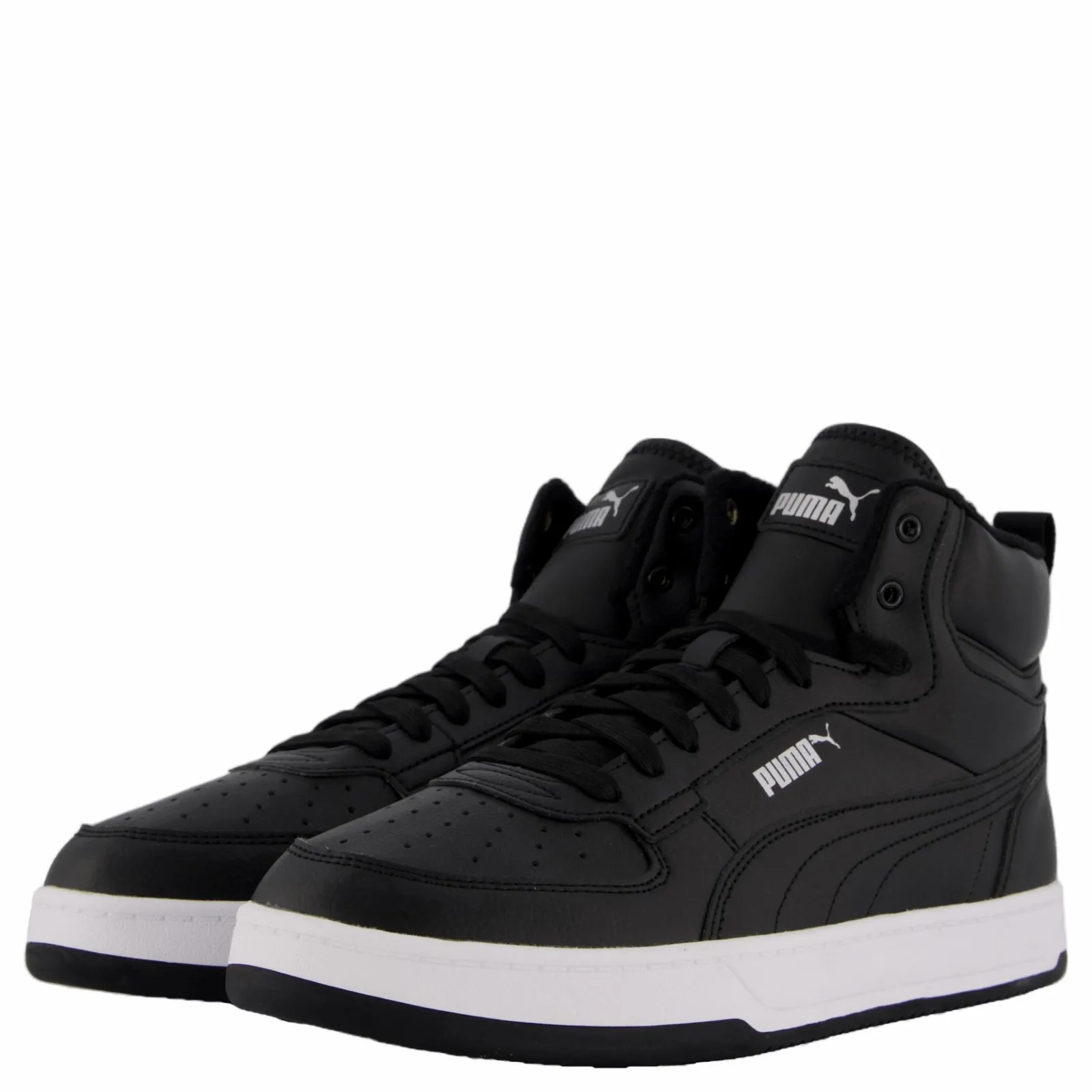 Puma Caven 2.0 Mid Wtr Black- Silver- Wh