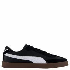 Puma Club Ii Era Black- White- Gol