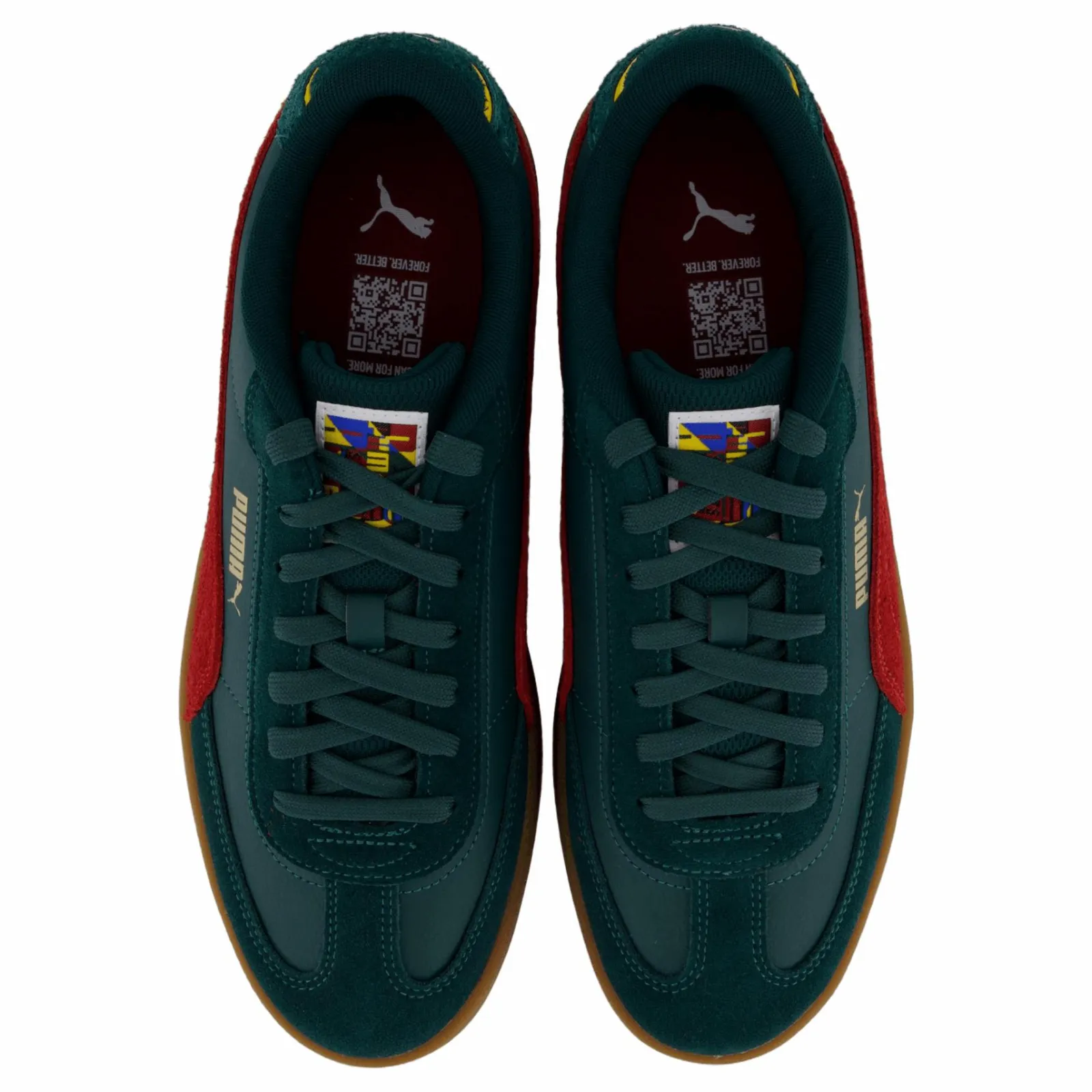 Puma Club Ii Era Year Of Sport Dark Myrtle-intense Red-gum