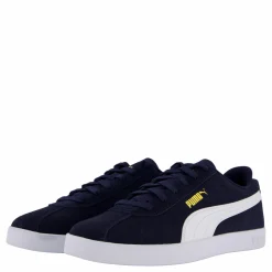 Puma Club Ii Navy- White- Gold