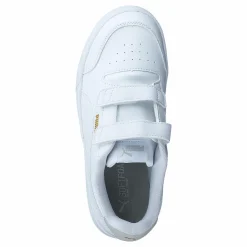 Barn Puma Shuffle V Ps White-grayviolet-teamgold