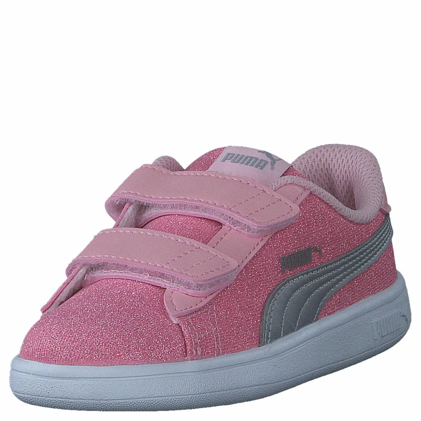 Barn Puma Smash V2 Glitz Glam V Inf Almond Blossom- Silver