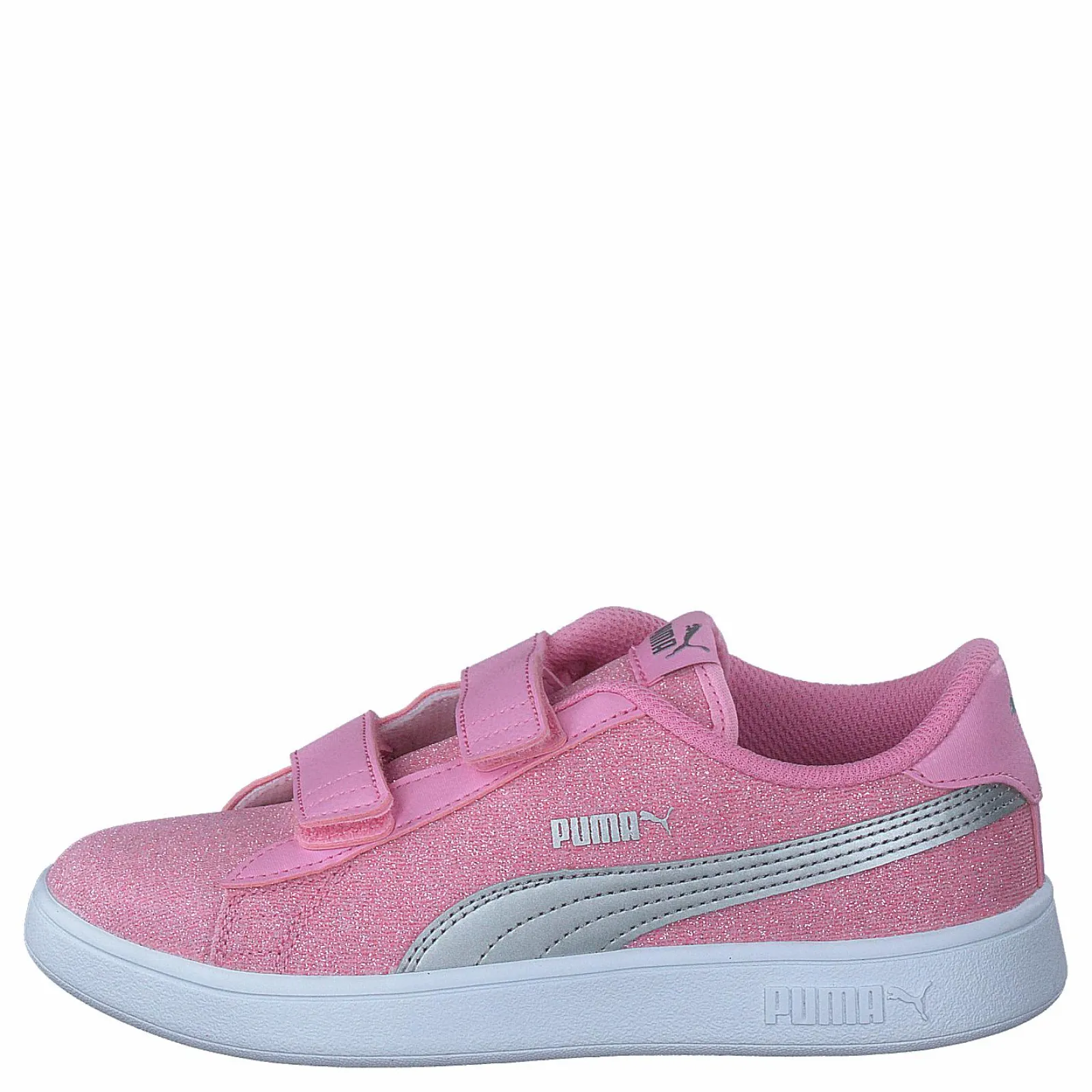 Barn Puma Smash V2 Glitz Glam V Ps Prism Pink- Silver