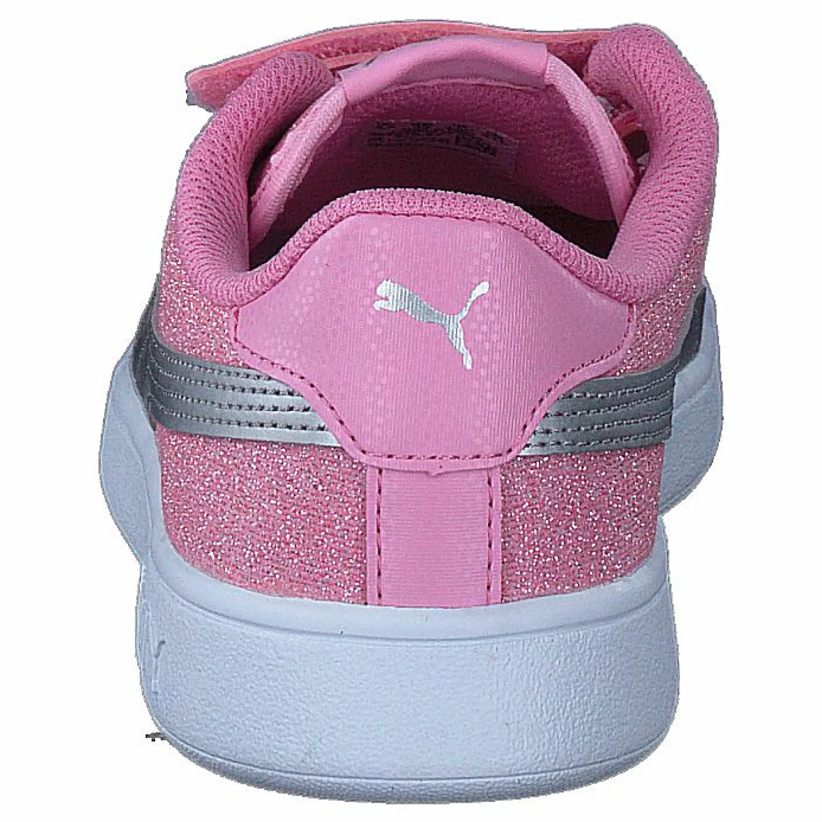 Barn Puma Smash V2 Glitz Glam V Ps Prism Pink- Silver