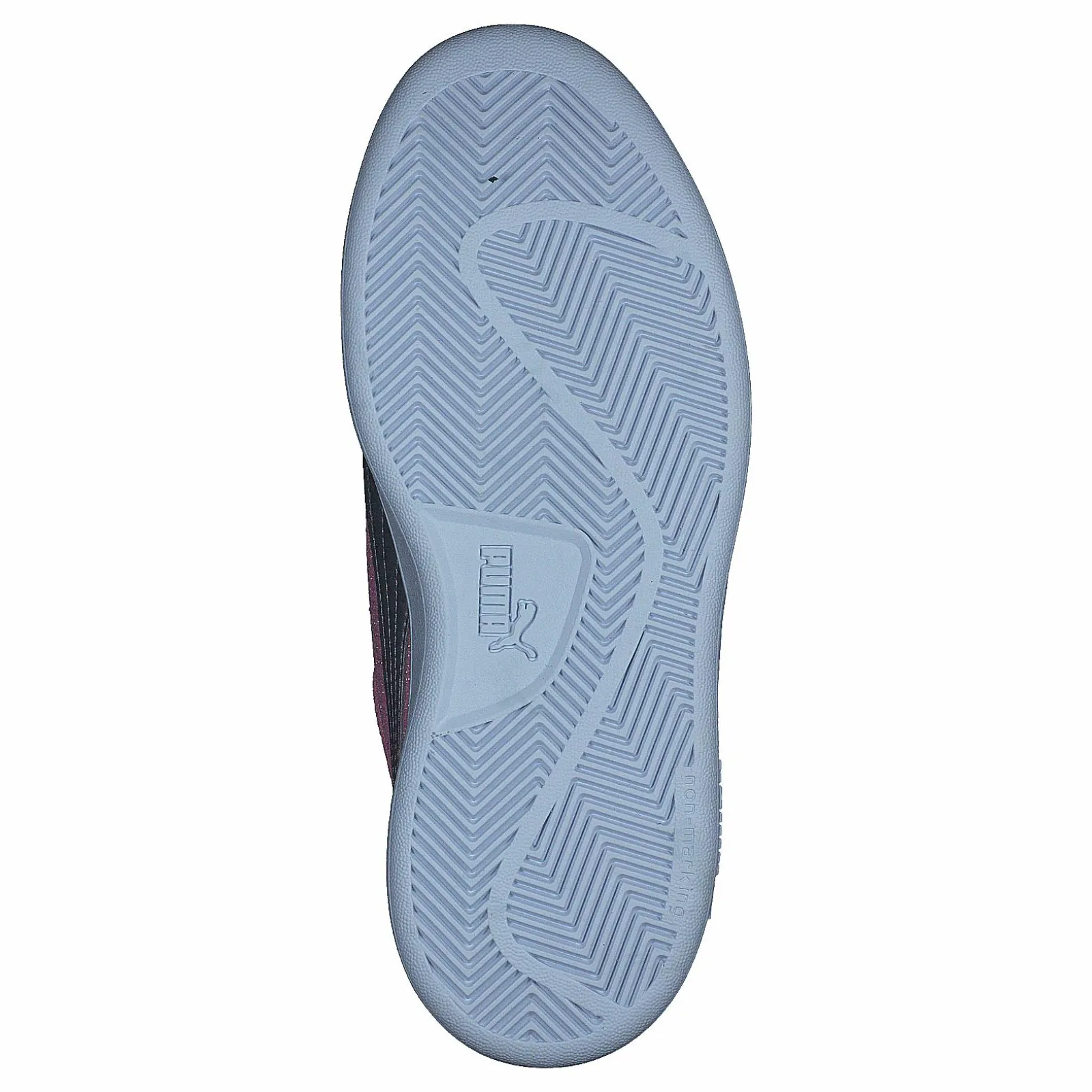 Barn Puma Smash V2 Glitz Glam V Ps Prism Pink- Silver