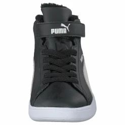 Barn Puma Smash V2 Mid L Fur V Ps Black- White