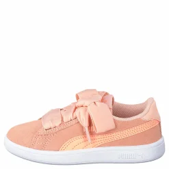 Barn Puma Smash V2 Ribbon Ac Ps Peach Bud-bright Peach