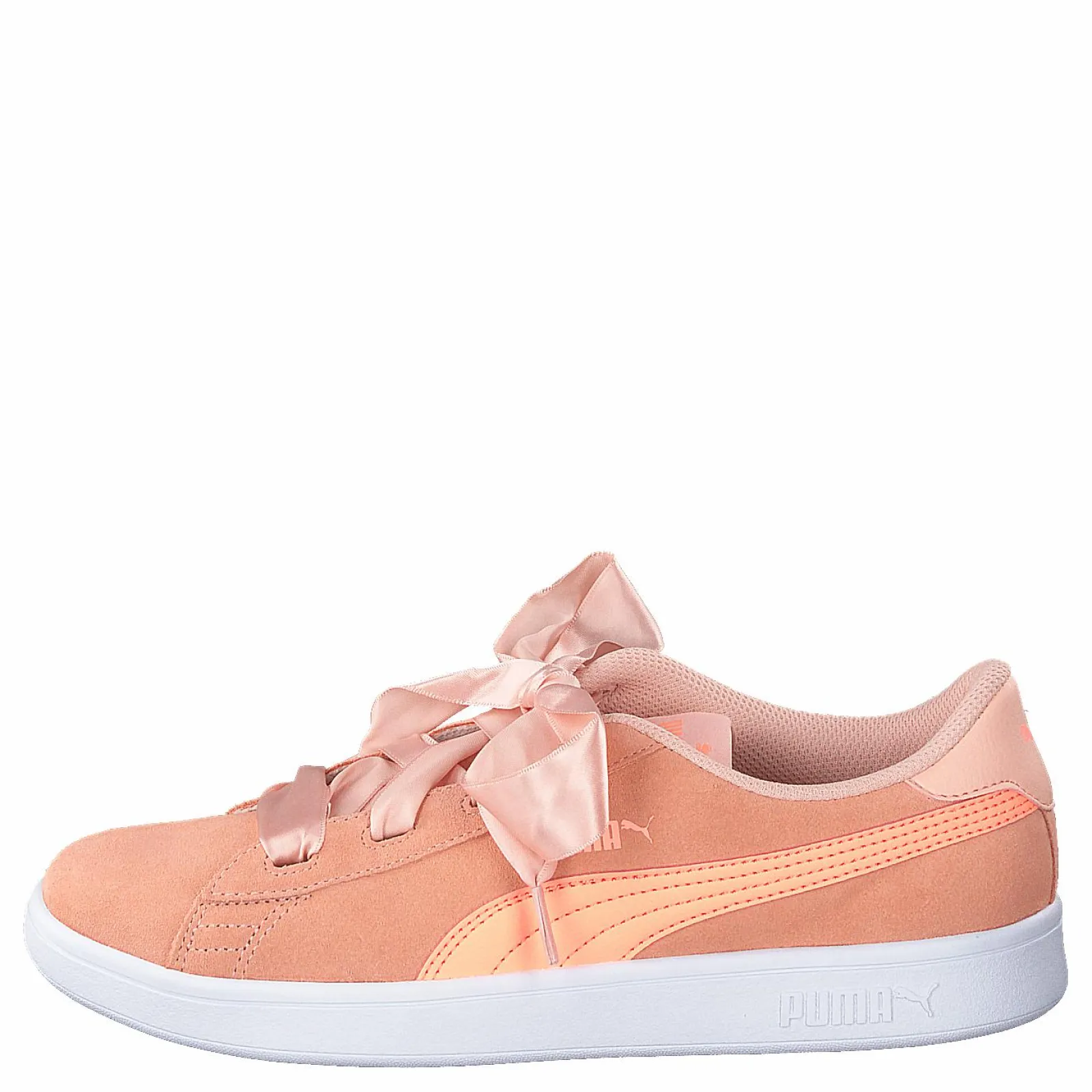 Barn Puma Smash V2 Ribbon Jr Peach Bud-bright Peach