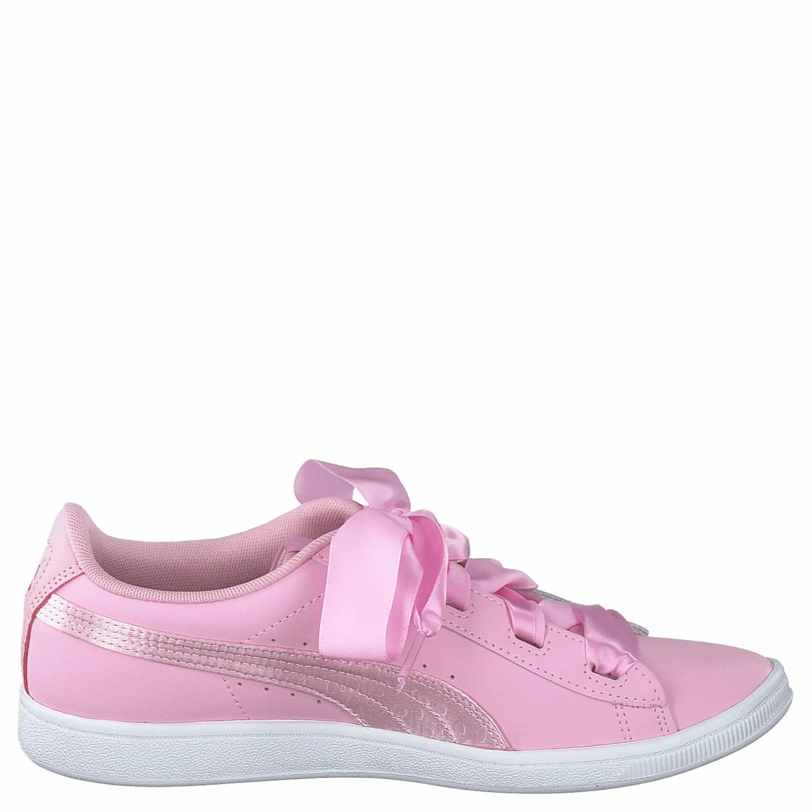 Barn Puma Vikky Ribbon L Satin Jr Pale Pink-pale Pink