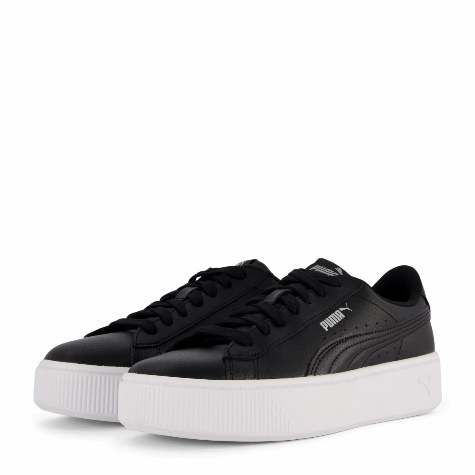 Puma Vikky Stacked L Black- Black