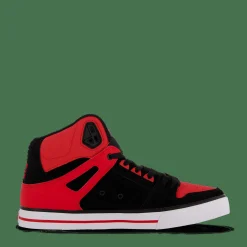 DC Shoes Pure High-top Wc Fiery Red/white/black
