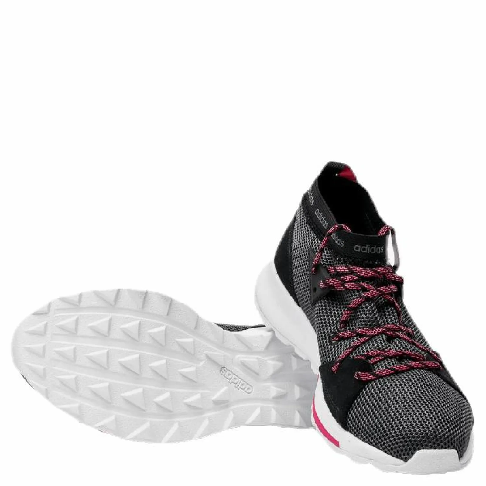 adidas Quesa Shoes Core Black / Grey Five / Shock Pink