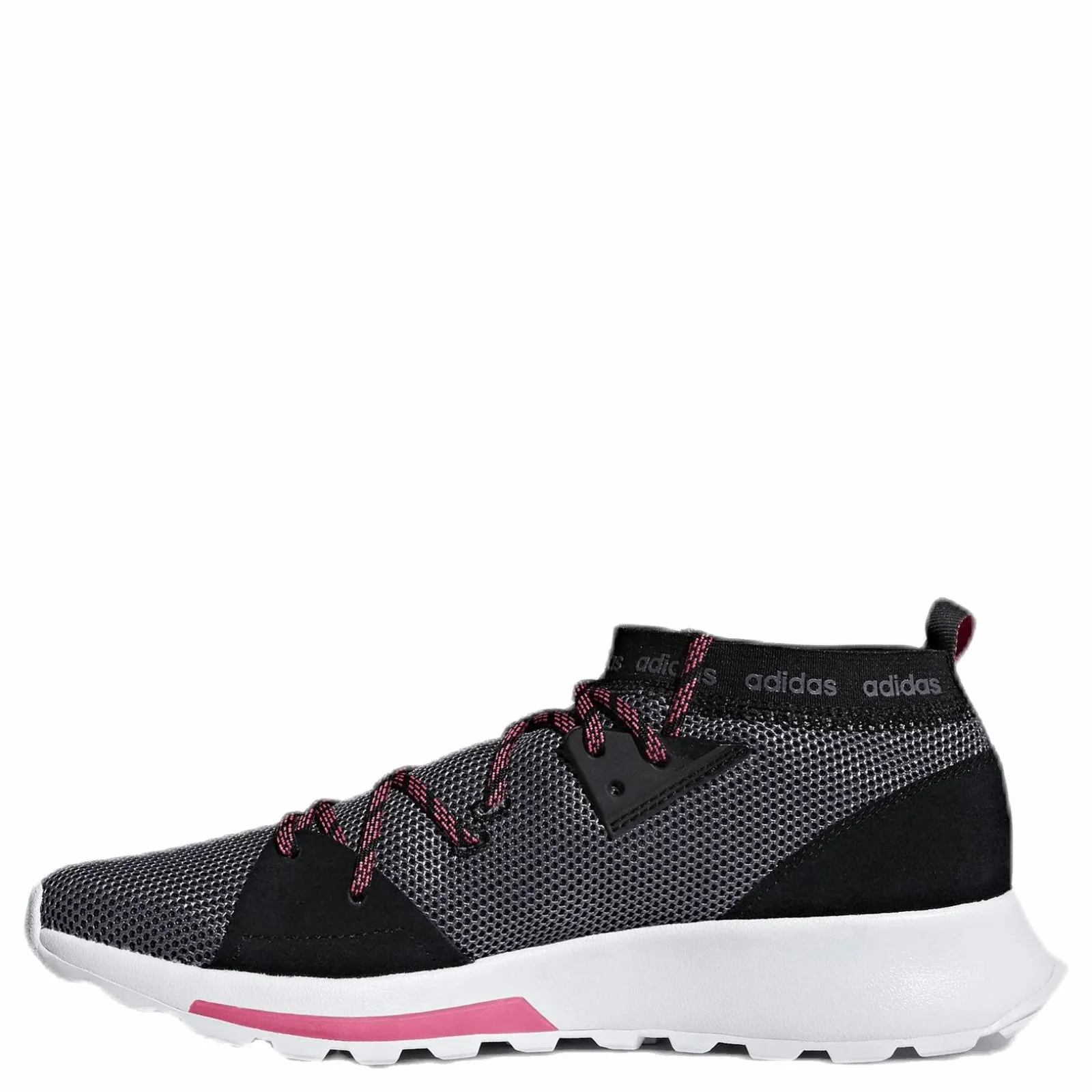 adidas Quesa Shoes Core Black / Grey Five / Shock Pink
