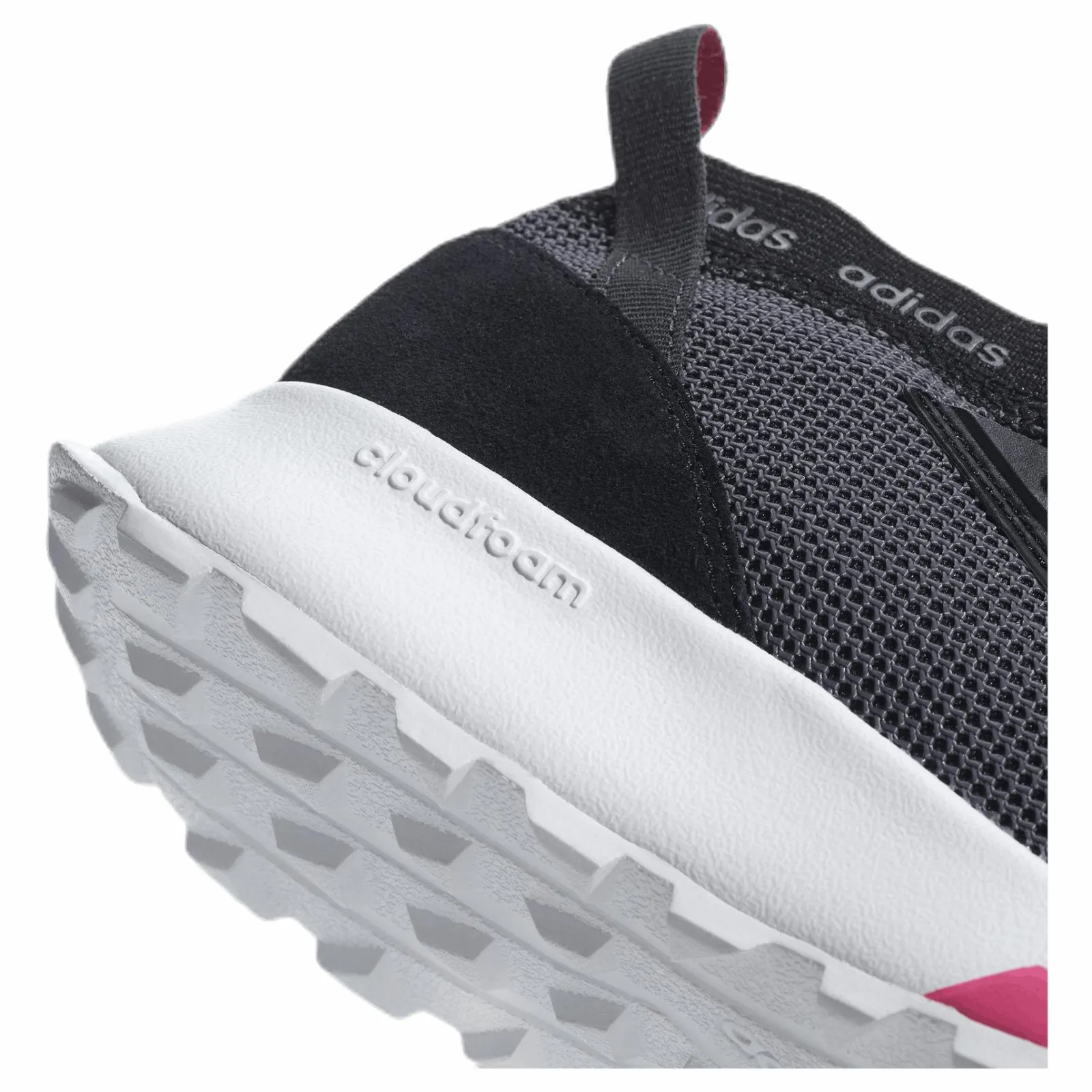 adidas Quesa Shoes Core Black / Grey Five / Shock Pink