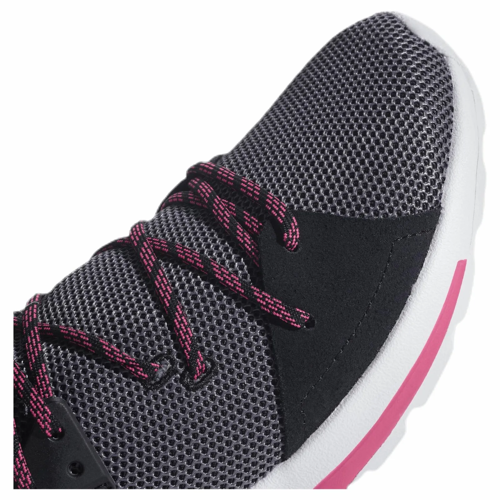 adidas Quesa Shoes Core Black / Grey Five / Shock Pink