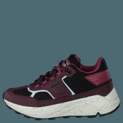 Björn Borg R1300 Mid Blk Spk W Burgundy-black