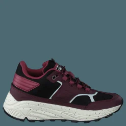 Björn Borg R1300 Mid Blk Spk W Burgundy-black