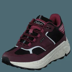 Björn Borg R1300 Mid Blk Spk W Burgundy-black