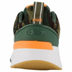 adidas Racer TR21 Cloudfoam Lifestyle Running Shoes Green Oxide / Cloud White / Screaming Orange
