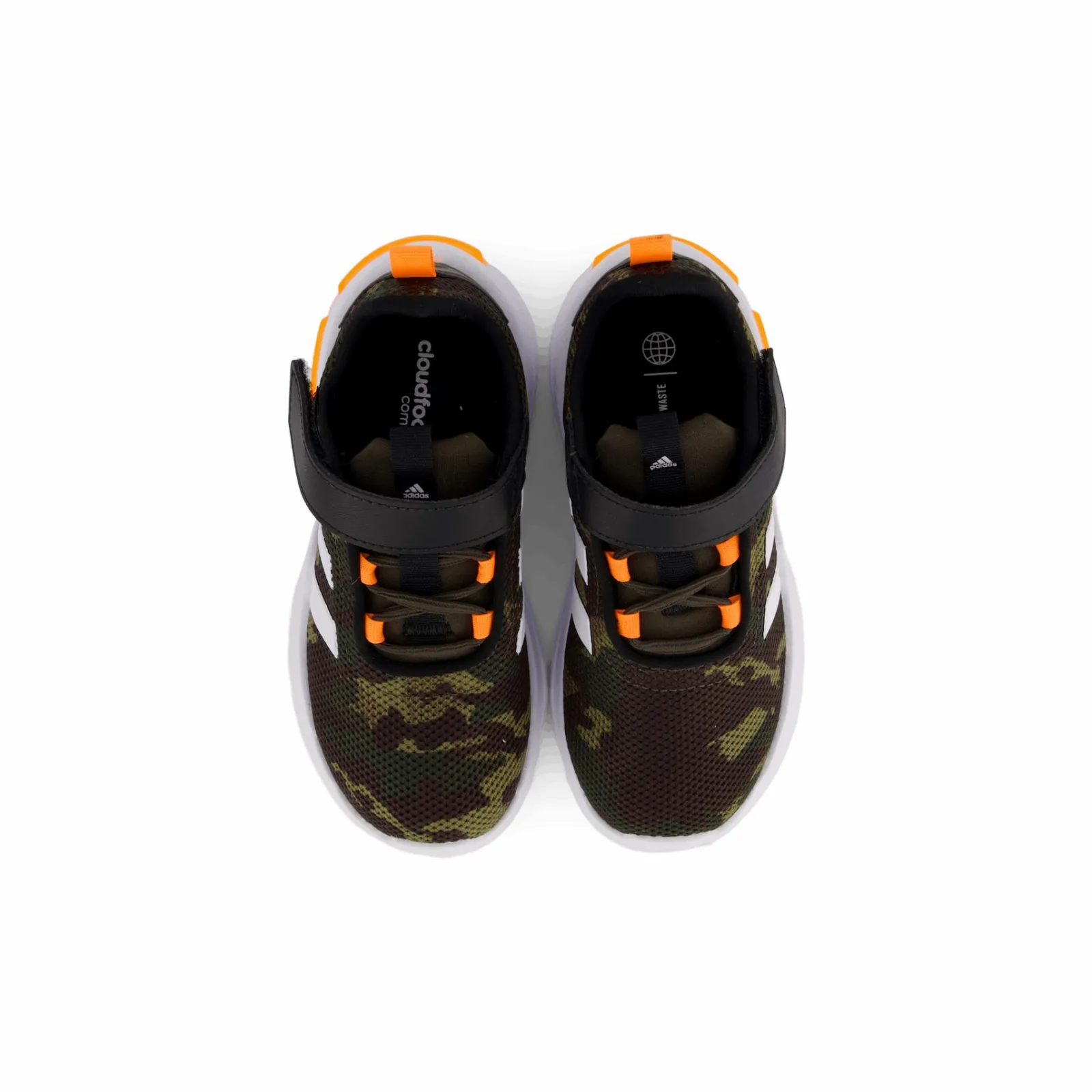 Barn adidas Racer TR23 Shoes Kids Shadow Olive / Cloud White / Screaming Orange