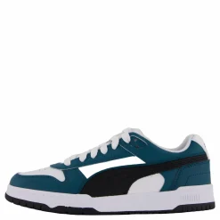 Barn Puma Rbd Game Low Jr Cold Green- Black- Whi