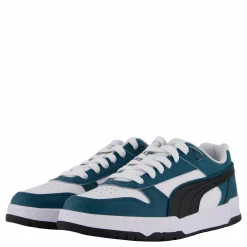 Barn Puma Rbd Game Low Jr Cold Green- Black- Whi