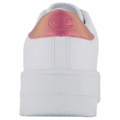 Champion Rebound Platform Glitz Low Cut Bright White