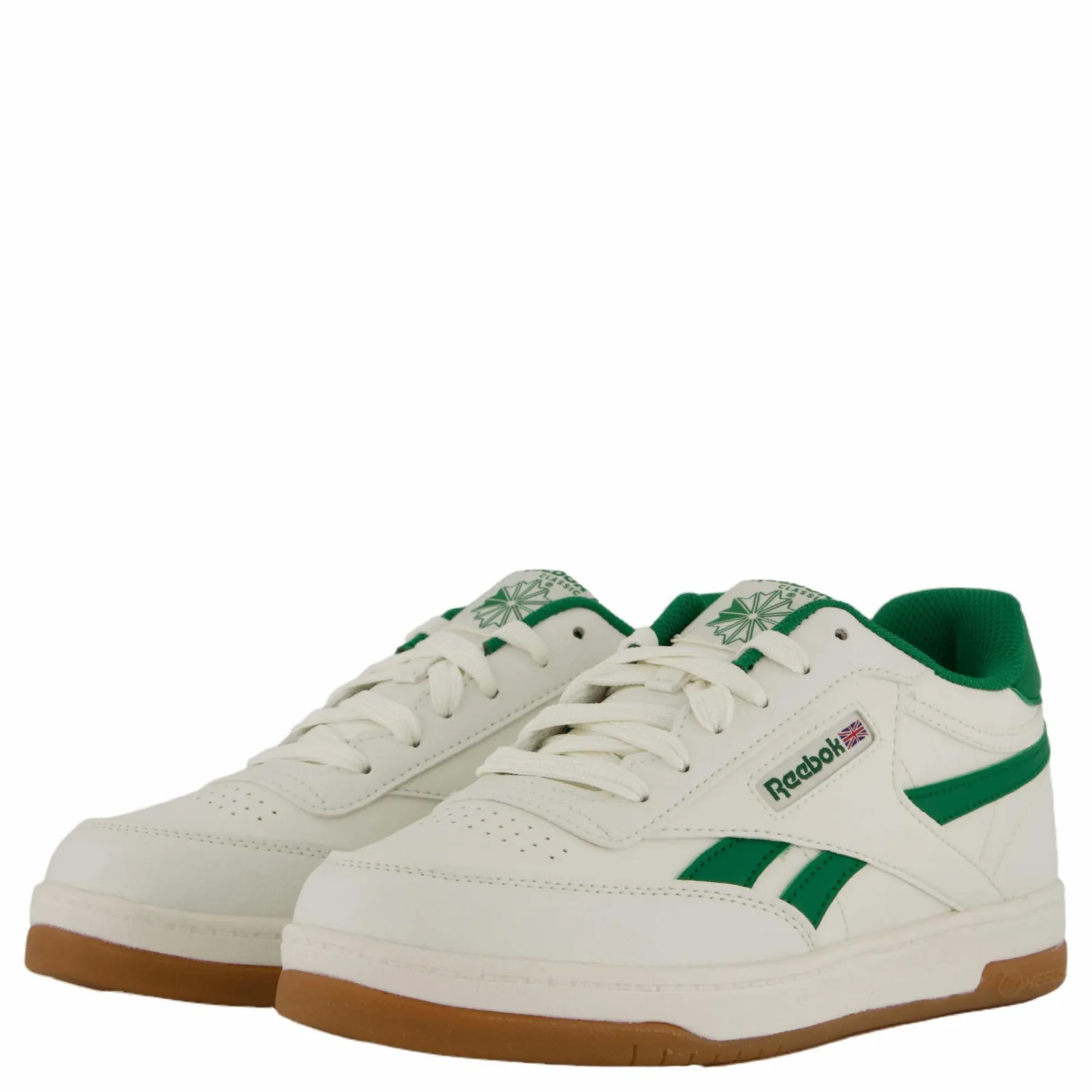 Barn Heelys Reebok Club C Pu Cream/green