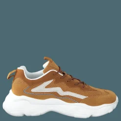 NA-KD Reflective Detail Trainers Congac